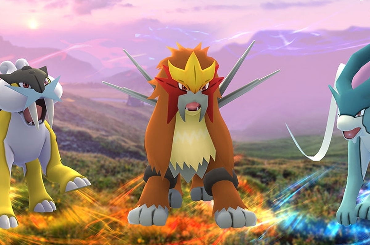 Los animales legendarios Raikou, Entei y Suicune llegan hoy a Pokémon Go