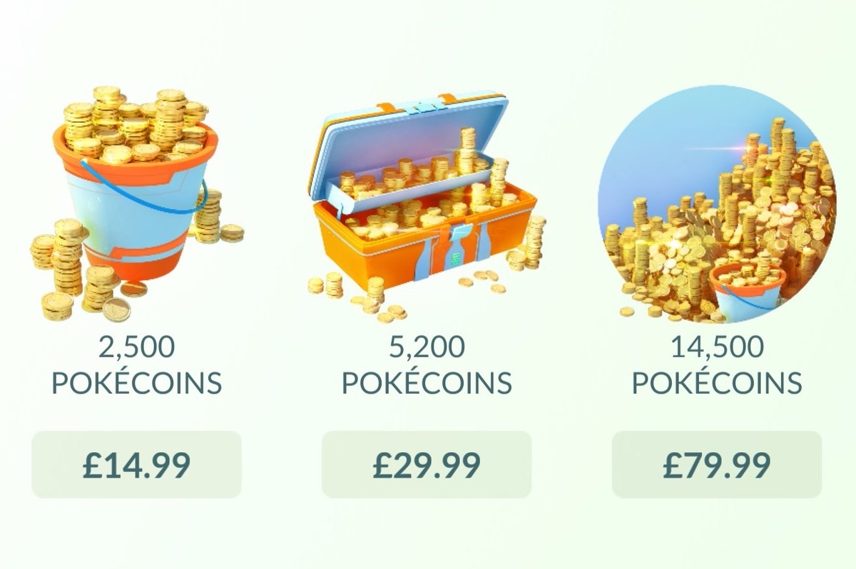 Se anuncian los precios de las microtransacciones de Pokémon GO en el Reino Unido