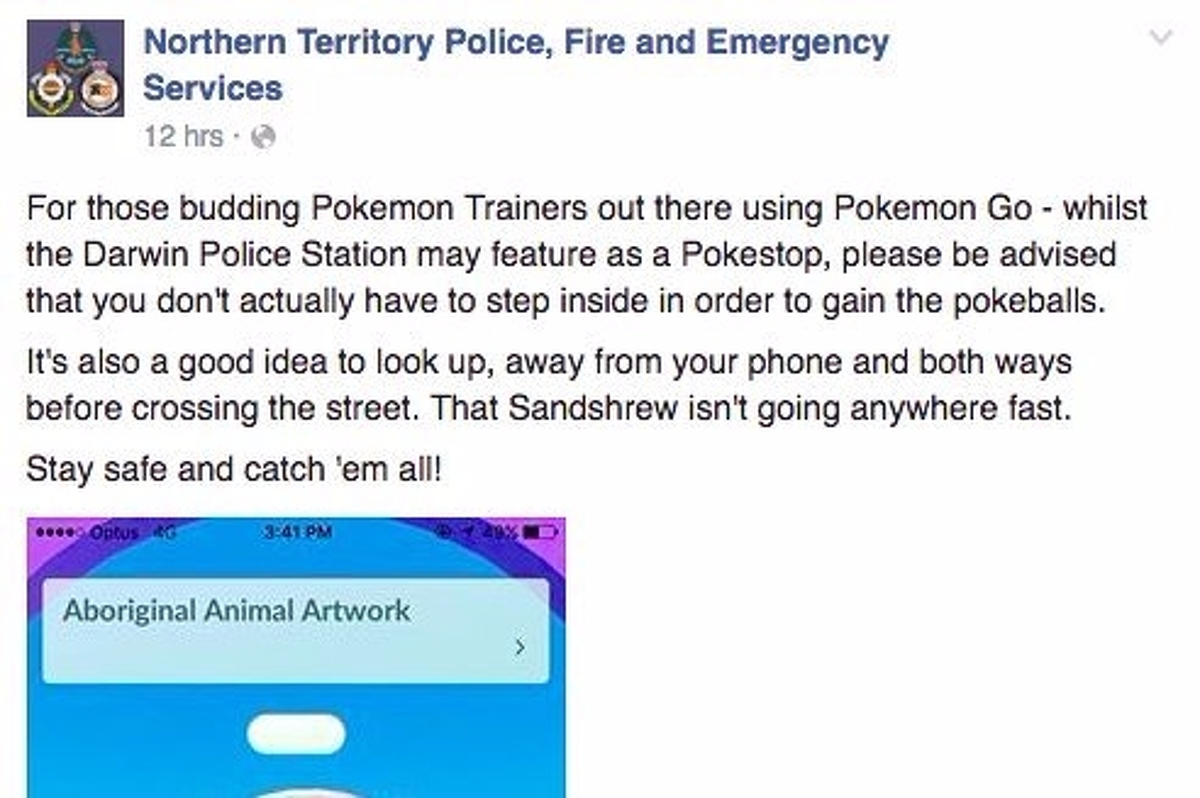 Pokémon GO escondió a Sandshrew en la comisaría con resultados ridículos