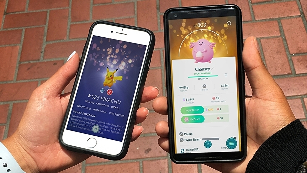 Pokémon Go prueba la capacidad de comerciar de forma remota por primera vez